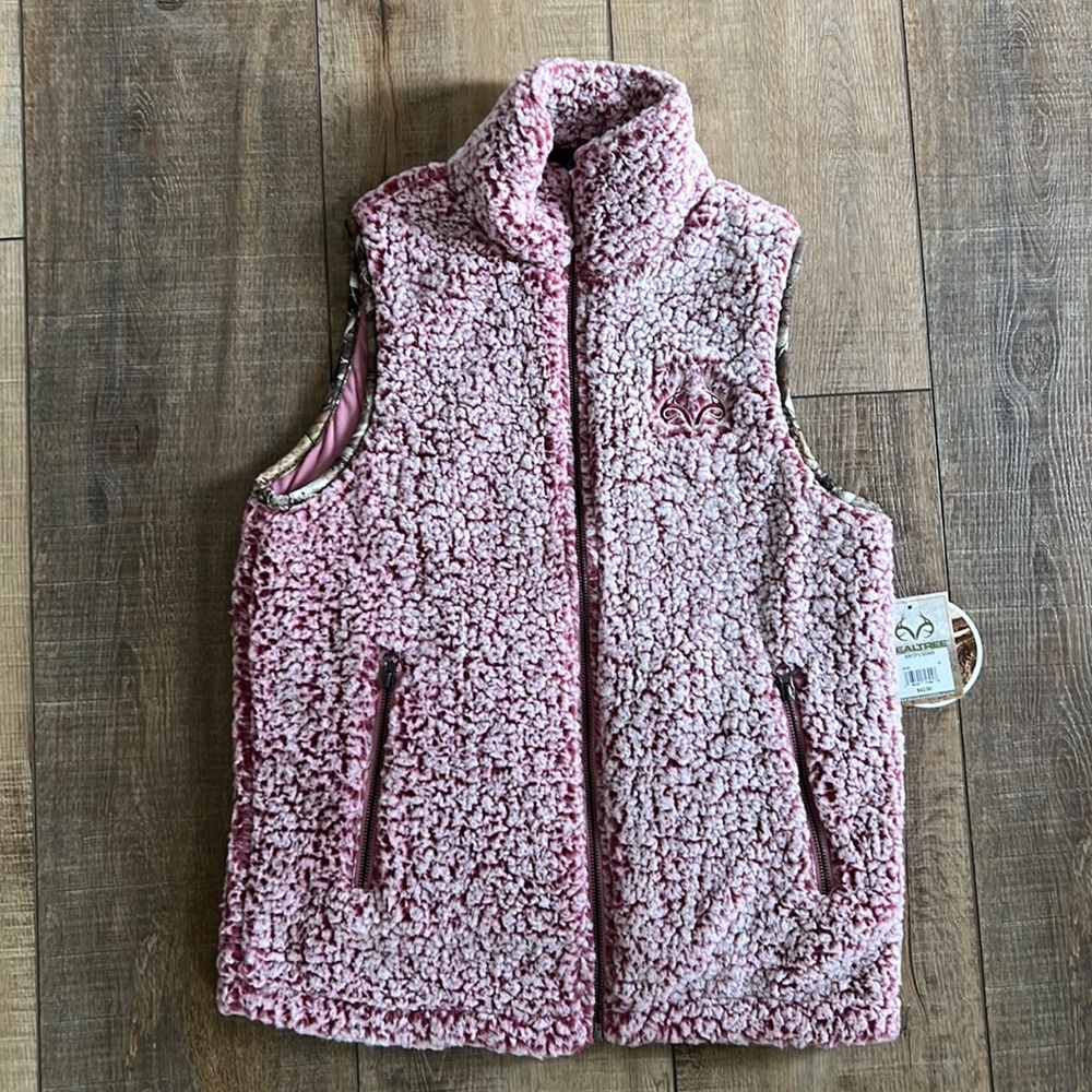REALTREE VAIL SHERPA FLEECE VEST